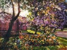 Niñas-jugando-en-el-jardín_Oleo-sobre-tela-92-x-73-cm